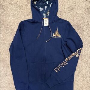 Limited Edition Disney 50th Anniversary Zip Up Sweatshirt (S)